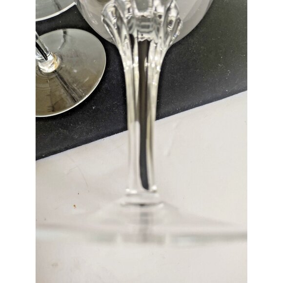 Belfor Crystal Esquisite Cordial Glasses, 6.5" Black Core Stem, Set of 5 - Picture 3 of 9